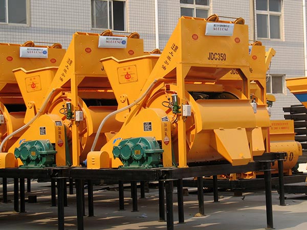 JDC350 single shaft concrete mixer
