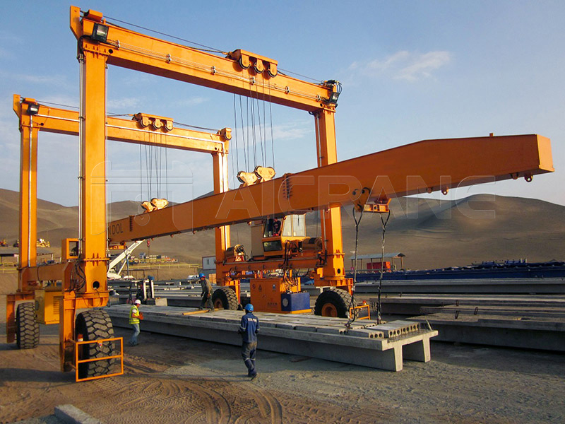 Rubber Tired Gantry Crane For Sale