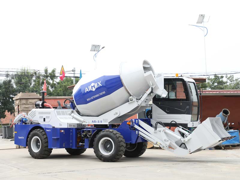 Aimix Group self loading concrete mixer truck for sale in the Philippines