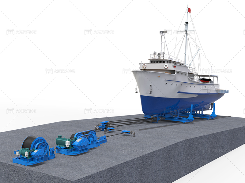 Slipway Winch for Shipyard