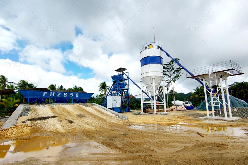 Planta de Concreto sin Cimiento