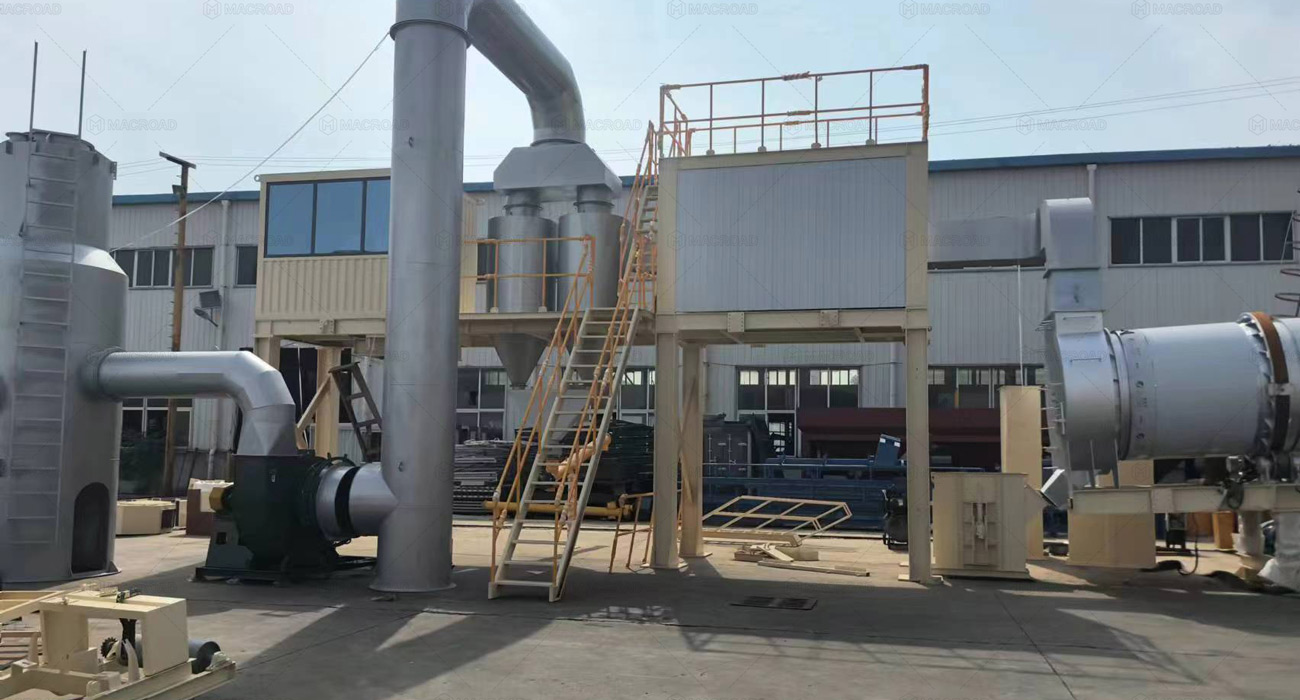 ALYT120 120tph mobile type asphalt drum mix plant