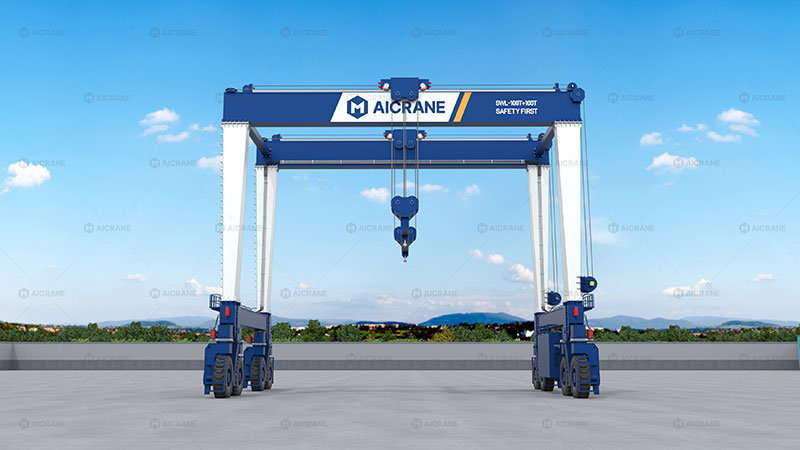 hydraulic rtg crane