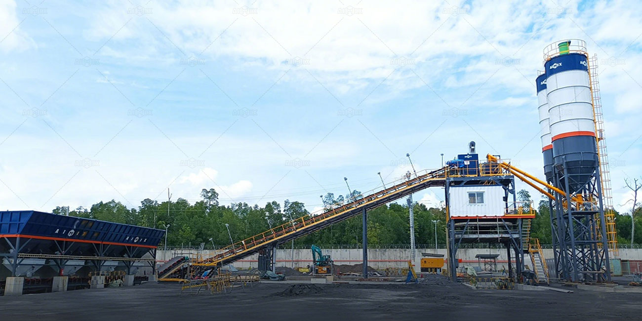 Concrete batch plant for sale in Saudi Arabia